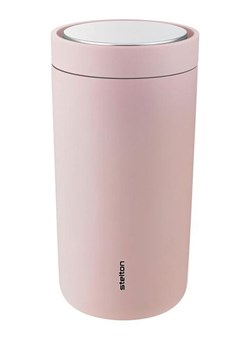 Stelton Kubek termiczny "To Go Click" w kolorze jasnoróżowym - 200 ml ze sklepu Limango Polska w kategorii Kubki termiczne - zdjęcie 189358156