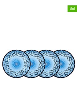Bitz Talerze (4 szt.) "Sorrento" w kolorze niebieskim na dodatki - Ø 16 cm ze sklepu Limango Polska w kategorii Naczynia - zdjęcie 189358169