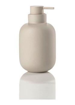 Zone Denmark Dozownik mydła "Sensu Sand" w kolorze beżowym - wys. 13 x Ø 7,5 cm ze sklepu Limango Polska w kategorii Dozowniki do mydła - zdjęcie 189358329