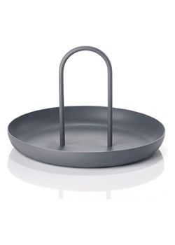 Zone Denmark Taca "Singles" w kolorze szarym - wys. 13 x Ø 20 cm ze sklepu Limango Polska w kategorii Misy i tace dekoracyjne - zdjęcie 189358385