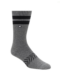 Skechers Skarpety w kolorze szaro-czarnym ze sklepu Limango Polska w kategorii Skarpetki męskie - zdjęcie 189358648