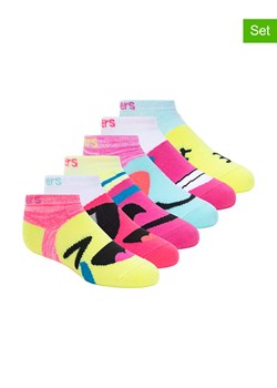 Skechers Skarpety (6 par) ze wzorem ze sklepu Limango Polska w kategorii Skarpetki dziecięce - zdjęcie 189358668