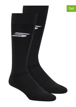 Skechers Skarpety (2 pary) w kolorze czarnym ze sklepu Limango Polska w kategorii Skarpetki męskie - zdjęcie 189358796