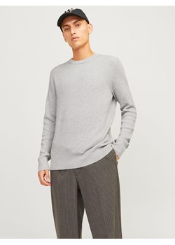 Jack &amp; Jones Sweter w kolorze szarym ze sklepu Limango Polska w kategorii Swetry męskie - zdjęcie 189359207