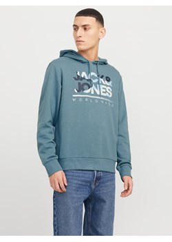 Jack &amp; Jones Bluza w kolorze niebieskim ze sklepu Limango Polska w kategorii Bluzy męskie - zdjęcie 189359288
