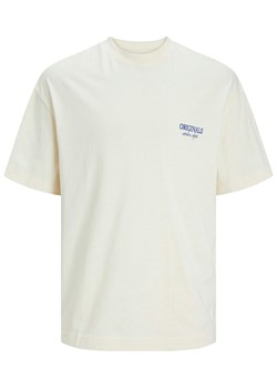 Jack &amp; Jones Koszulka w kolorze kremowym ze sklepu Limango Polska w kategorii T-shirty męskie - zdjęcie 189359399