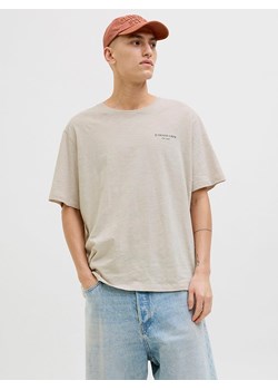 Jack &amp; Jones Koszulka w kolorze beżowym ze sklepu Limango Polska w kategorii T-shirty męskie - zdjęcie 189359449