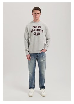 DSTREZZED Bluza w kolorze jasnoszarym ze sklepu Limango Polska w kategorii Bluzy męskie - zdjęcie 189359756