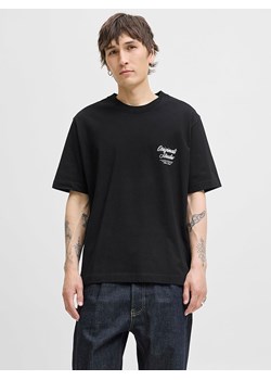 Jack &amp; Jones Koszulka "Jormorrebro" w kolorze czarnym ze sklepu Limango Polska w kategorii T-shirty męskie - zdjęcie 189360295