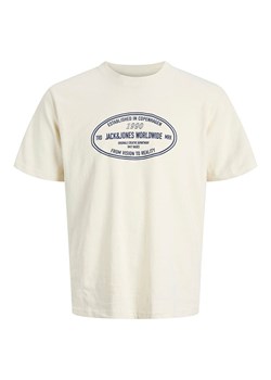 Jack &amp; Jones Koszulka w kolorze kremowym ze sklepu Limango Polska w kategorii T-shirty męskie - zdjęcie 189360647