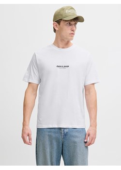 Jack &amp; Jones Koszulka w kolorze białym ze sklepu Limango Polska w kategorii T-shirty męskie - zdjęcie 189360739