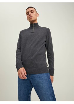 Jack &amp; Jones Sweter w kolorze antracytowym ze sklepu Limango Polska w kategorii Swetry męskie - zdjęcie 189360866