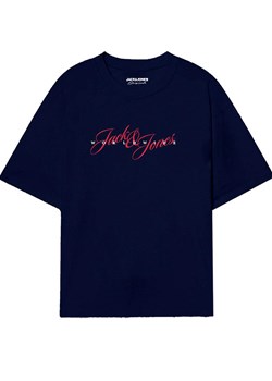 Jack &amp; Jones Koszulka w kolorze granatowym ze sklepu Limango Polska w kategorii T-shirty męskie - zdjęcie 189361238