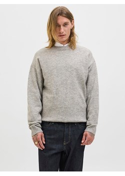 Jack &amp; Jones Sweter w kolorze szarym ze sklepu Limango Polska w kategorii Swetry męskie - zdjęcie 189361338