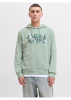 Jack &amp; Jones Bluza "Geplas" w kolorze zielonym ze sklepu Limango Polska w kategorii Bluzy męskie - zdjęcie 189361986