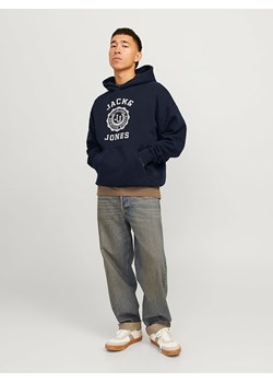 Jack &amp; Jones Bluza "Victo" w kolorze granatowym ze sklepu Limango Polska w kategorii Bluzy męskie - zdjęcie 189362069