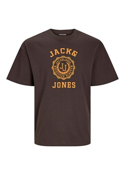 Jack &amp; Jones Koszulka "Victo" w kolorze brązowym ze sklepu Limango Polska w kategorii T-shirty męskie - zdjęcie 189362075