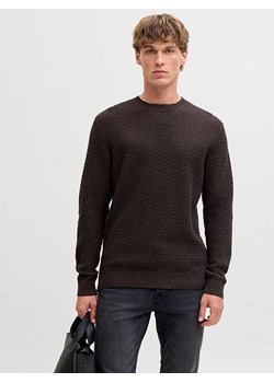 Jack &amp; Jones Sweter w kolorze brązowym ze sklepu Limango Polska w kategorii Swetry męskie - zdjęcie 189362295