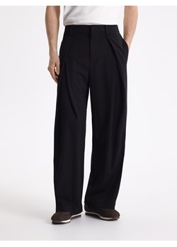 Reserved - Spodnie loose fit - czarny ze sklepu Reserved w kategorii Spodnie męskie - zdjęcie 189363116