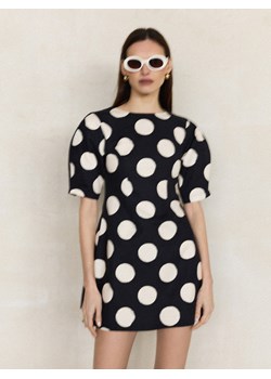Mohito - Sukienka mini w grochy - czarny ze sklepu Mohito w kategorii Sukienki - zdjęcie 189364337