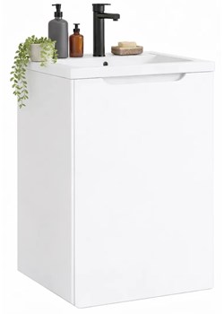 Podwieszana szafka łazienkowa 40 cm Z4-H37 ze sklepu Edinos.pl w kategorii Szafki i regały łazienkowe - zdjęcie 189364987