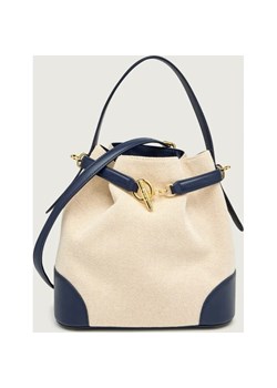 LAUREN RALPH LAUREN Worek | z dodatkiem skóry ze sklepu Gomez Fashion Store w kategorii Torebki worki - zdjęcie 189367028