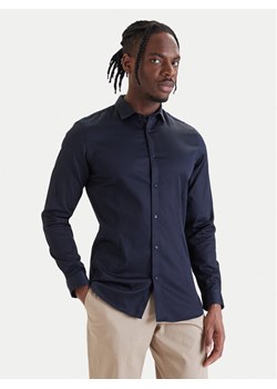Jack & Jones Koszula Parma 12097662 Granatowy Slim Fit ze sklepu MODIVO w kategorii Koszule męskie - zdjęcie 189367099