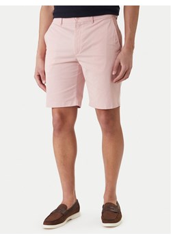 Tommy Hilfiger Szorty materiałowe Deton 9.5 MW0MW42351 Różowy Slim Fit ze sklepu MODIVO w kategorii Spodenki męskie - zdjęcie 189367107