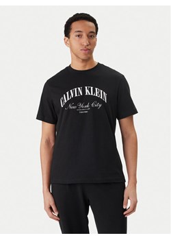 Calvin Klein Jeans T-Shirt LV04RF820G Czarny Regular Fit ze sklepu MODIVO w kategorii T-shirty męskie - zdjęcie 189367179