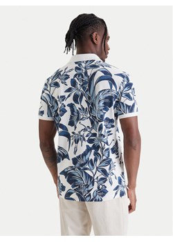 Tommy Hilfiger Polo Floral Aop MW0MW43125 Niebieski Regular Fit ze sklepu MODIVO w kategorii T-shirty męskie - zdjęcie 189367239