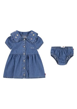 Levi's Kids 2-częściowy zestaw w kolorze granatowym ze sklepu Limango Polska w kategorii Sukienki niemowlęce - zdjęcie 189368805