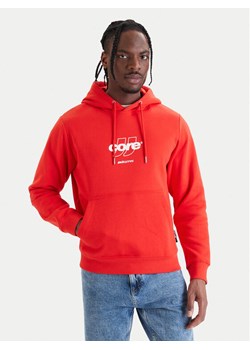 Jack & Jones Bluza Club 12290001 Czerwony Relaxed Fit ze sklepu MODIVO w kategorii Bluzy męskie - zdjęcie 189368878