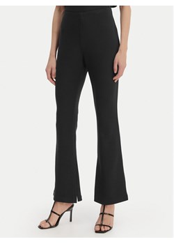 Calvin Klein Spodnie materiałowe LV044B223G Czarny Flare Fit ze sklepu MODIVO w kategorii Spodnie damskie - zdjęcie 189368886