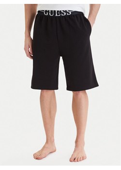 Guess Szorty sportowe U6GD00 KC241 Czarny Regular Fit ze sklepu MODIVO w kategorii Spodenki męskie - zdjęcie 189368887