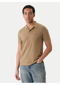 BOSS Polo Pallas 50553564 Khaki Regular Fit ze sklepu MODIVO w kategorii T-shirty męskie - zdjęcie 189368888