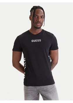 Guess T-Shirt U6GM00 K6YW1 Czarny Regular Fit ze sklepu MODIVO w kategorii T-shirty męskie - zdjęcie 189368908