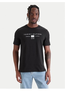 Tommy Hilfiger T-Shirt Brand Love MW0MW42365 Czarny Regular Fit ze sklepu MODIVO w kategorii T-shirty męskie - zdjęcie 189368909