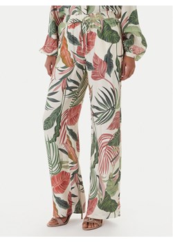 Guess Spodnie materiałowe W6GB07 W1781 Kolorowy Regular Fit ze sklepu MODIVO w kategorii Spodnie damskie - zdjęcie 189368915