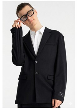 Czarna marynarka garniturowa REGULAR, Rozmiar - 146, Kolor - Czarny ze sklepu REPORTER w kategorii Marynarki i garnitury chłopięce - zdjęcie 189369318