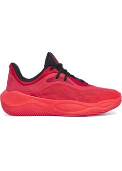 Buty do koszykówki uniseks Under Armour Curry Splash 25 - czerwone ze sklepu Sportstylestory.com w kategorii Buty sportowe męskie - zdjęcie 189370259