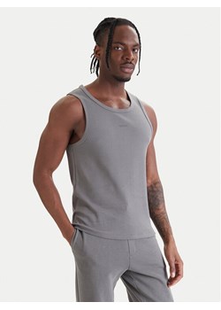 HUGO Tank top Dapota 50563744 Szary Slim Fit ze sklepu MODIVO w kategorii T-shirty męskie - zdjęcie 189370667