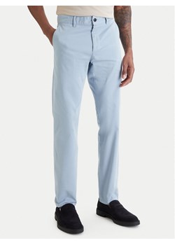 BOSS Chinosy 50510933 Błękitny Slim Fit ze sklepu MODIVO w kategorii Spodnie męskie - zdjęcie 189370697