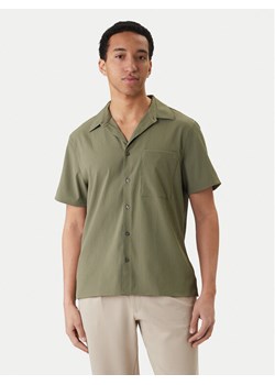 Calvin Klein Koszula LV04LF109G Zielony Classic Fit ze sklepu MODIVO w kategorii Koszule męskie - zdjęcie 189370715