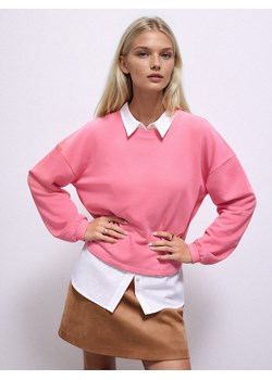 Mohito - Bluza o krótkim kroju - mocny różowy ze sklepu Mohito w kategorii Bluzy damskie - zdjęcie 189373749