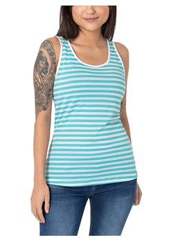 Timezone Top w kolorze biało-turkusowym ze sklepu Limango Polska w kategorii Bluzki damskie - zdjęcie 189376029