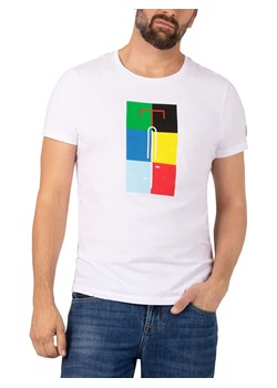 Timezone Koszulka w kolorze białym ze sklepu Limango Polska w kategorii T-shirty męskie - zdjęcie 189376469