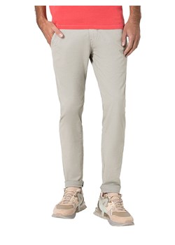 Timezone Spodnie chino "Janno" - Slim fit - w kolorze szarym ze sklepu Limango Polska w kategorii Spodnie męskie - zdjęcie 189376718