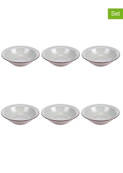 Villa d´Este Talerze głębokie (6 szt.) "5 Toni" w kolorze zielonym - Ø 21,2 cm ze sklepu Limango Polska w kategorii Naczynia - zdjęcie 189378849