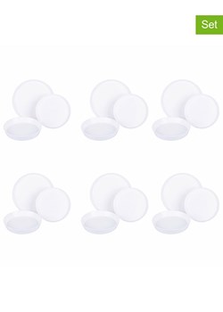 Villa d´Este 18-częściowy zestaw talerzy "Modern" w kolorze białym ze sklepu Limango Polska w kategorii Naczynia - zdjęcie 189379086