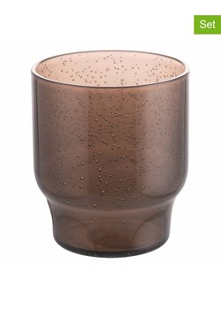 Villa d´Este Szklanki (6 szt.) "Unico Bubbles" w kolorze brązowym - 325 ml ze sklepu Limango Polska w kategorii Naczynia - zdjęcie 189379438